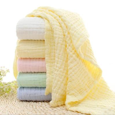 China China Wholesale Anti-static Muslin Infant Baby Blanket For 0-24 Months Toddler Girls Boys Use With Soft Color for sale