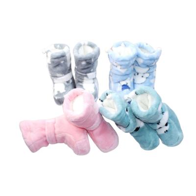 China Factory Wholesale Cheap Baby Boy Girl Winter Soft Warm Boots Newborn Casual Soft Baby Shoes for sale