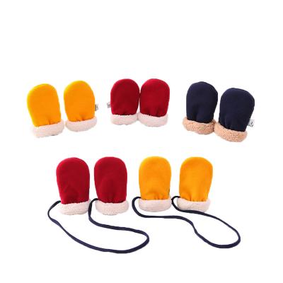 China Cozy Winter Hand Gloves Boys Kids Newborn Infant Infant Keep Warm Baby Gloves for sale