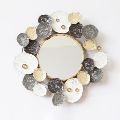 China Minimalist Unique Shape Handwork Decorative Wall Mirror for Home and Wall Decoration for sale