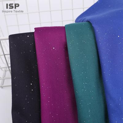 China Sustainable Popular Wholesale Modern Design Soft Single Dyed Rayon Viscose Printed Satin Fabric for sale