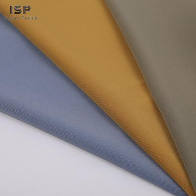 China Viable Stock Lots Wholesale 100% Polyester Soft Eco Friendly Material Dyed Fabric For Garment 1002 for sale