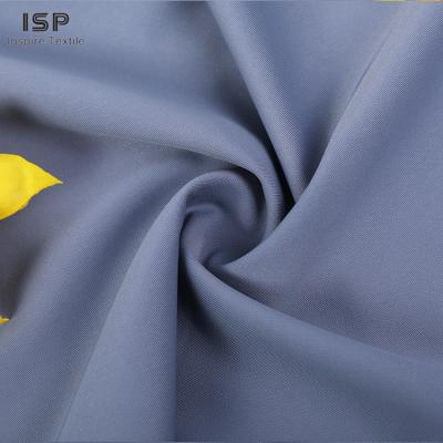 China 2020 New Products Sustainable Stock Lot Dyed Polyester Apparel Twill Fabric Manufacturer 1002 for sale