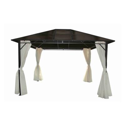 China Various good quality aluminum or iron luxury gazebo outdoor garden metal roof gazebo for sale