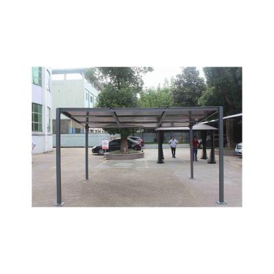 China Aluminum or iron made in China top quality aluminum metal panel top gazebo cafe gazebo for sale