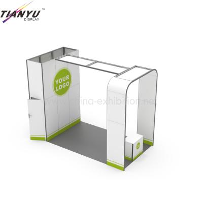 China Exhibition Floor Modular Reusable Trade Show Display Aluminum Standard Booth for sale