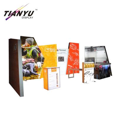 China Simple Exhibit Display Recyclable Exhibition And DIY Fashion Trade Show Booth for sale