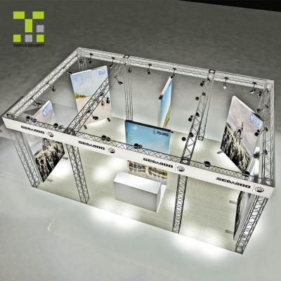 China Advertising aluminum /tradeshow/ event exhibition truss stand trade show booth for indoor outdoor for sale