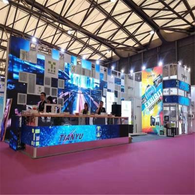 China Assemble Modular LED Screen Exhibition Booth SEG Trade Show Booth for sale