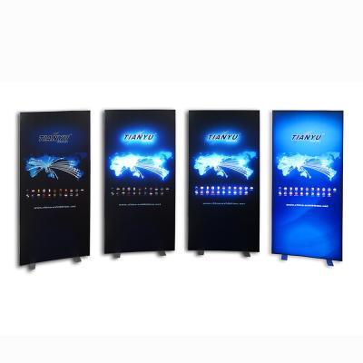 China Advertising Portable Light Box Screen Programmable To Print Advertising Foil Led Instant Motion Scrolling Lightbox for sale