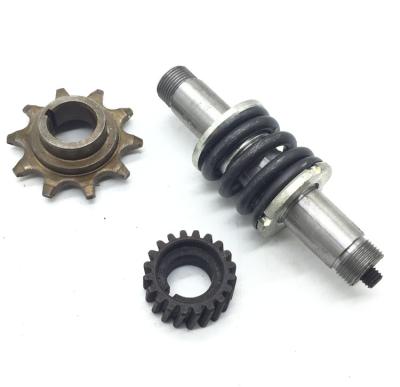 China Iron And Push Bike Drive Shaft Gear&Drive Sprocket For 80cc Motorized 66cc Bicycle for sale