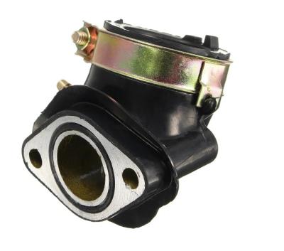 China GY6 125cc 150cc Rubber Intake Manifold Pipe Moped Scooter ATV Go Kart Engine Part for sale