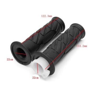 China GY6 50-150cc Motorcycle A Pair 7/8in 22mm Motorcycle Throttle Handlebar Grip For Gy6 50cc 150cc Scooter Moped Taotao for sale