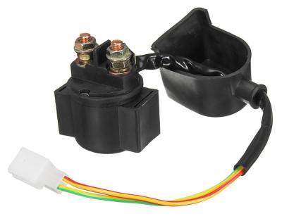 China Rubber Shell 12V Starter Solenoid Relay For 50cc 70cc 90cc 110cc 125 ATV Scooter Motorcycle for sale