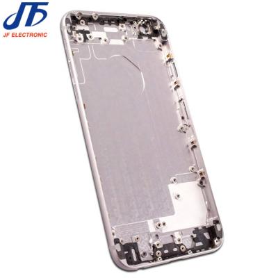 China Metal parts housing back with frame battery door back cover replacement for iphone 6 plus 6p for sale