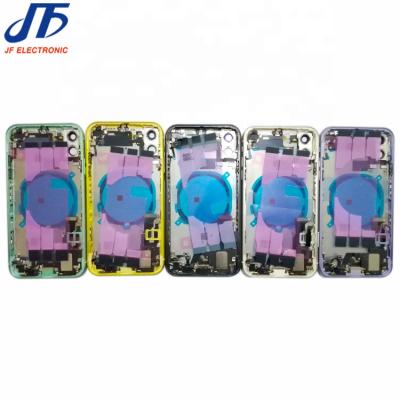 China OEM Full GLASS Back JF Housing For iphone 11 Back Housing With Pro Parts 11 Max Housing Set With Taptic Motor for sale