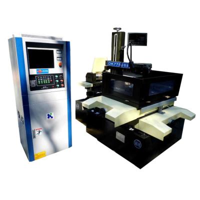 China Building Material Shops Customized DK7750 High Precision Wire Cutting EDM Machine With High Speed ​​Cabinet EDM Wire Cutter for sale