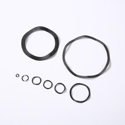 China Black Curved Oxide Manganese Steel Spring Lock Washer M4 M5 M6 for sale