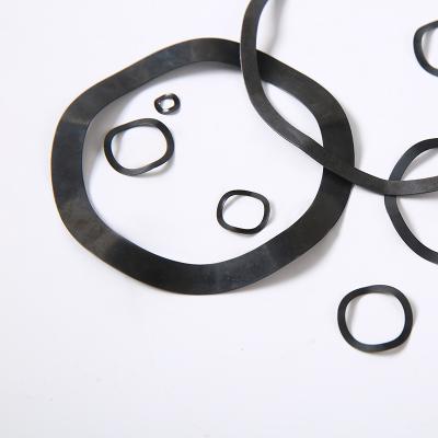 China M70*80*0.6mm Various Specifications Black Steel Din 137 Oxide Wave Spring Washers Lock Washer For Screw Bolt for sale