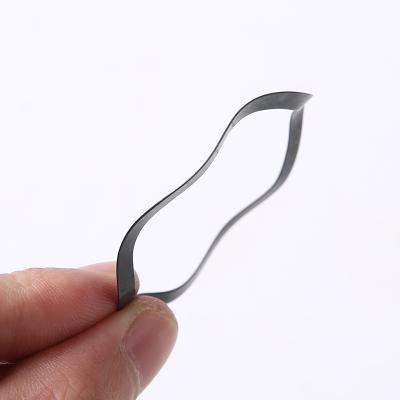 China Factory Wholesale Stainless Steel 4mm Black Oxide Three Wave Spring Washer Wave Lock Trim for sale