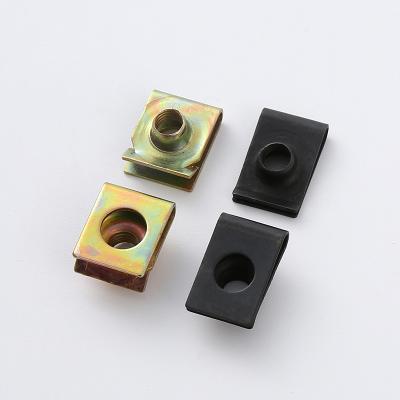 China Cheap Non Standard Heavy Industry Heavy General Industry Galvanized Black Oxide Clip Nuts for sale