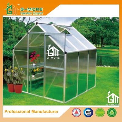 China 6'x6'x6.7'FT Silver Color Best Price Popular Series Garden Greenhouse for sale