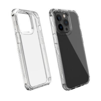 China Factory 2-in-1Case Detachable PC Shockproof Shockproof Clear TPU Case Hybrid Phone Cover Shell For Iphone Case 14 pro Max Plus for sale