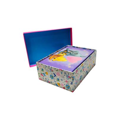 China Wholesale Handmade Cartoon Folding Colorful Cute Gift Box for sale