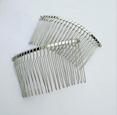 China Hai Comb Fashion Metal Twist Wire Teeth Hair Combs For Hair Accessories for sale