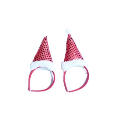 China Cute Fashion Xmas Circle Headband Christmas Holiday Party Cosplay Decoration for Kid and Adult Headwear for sale