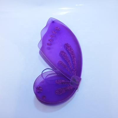 China Festival Purple Fairy Butterfly Nylon Party Wings for sale