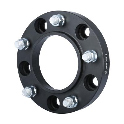 China For toyota Land Cruiser 25mm CB of 5 PCD hooks 5x150 110 wheel aluminum spacers for toyota Land Cruiser for sale