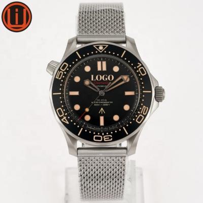 China Mechanical Watches 300m Titanium Auto Date No Time To Die Sports Watch 8806 Movement 007 Sea Master Watch for sale