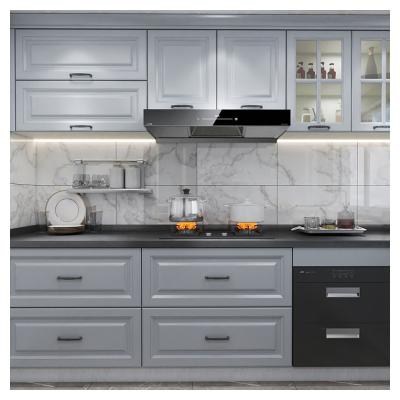 China MATT Paint Modern Simple Light Gray Sideboard Lacquering Cupboard High Quality for sale