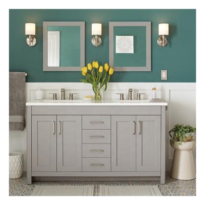 China PURE WHITE FLOATING BATHROOM CABINET ITALIAN EUROPEAN DESIGN for sale