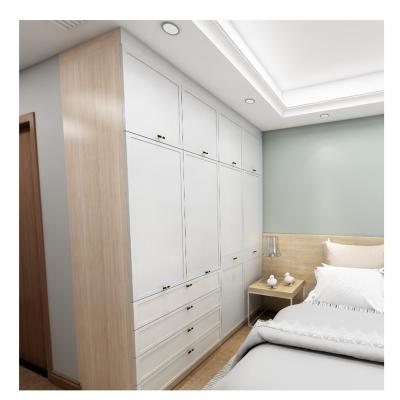 China Grace Bedroom Furniture Bedroom Furniture Adjustable Household (Size) Set Wooden Wardrobe for sale