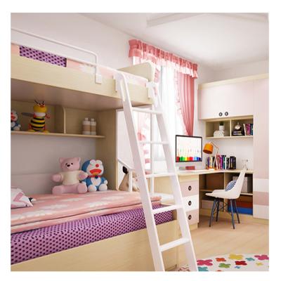 China (Size) Warmly Adjustable Custom Bedroom Furniture Kids Bed Ladders Bedroom For Household for sale