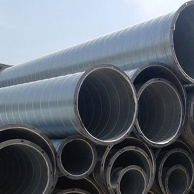 China China Supplier High Quality Industrial Steel Spiral Duct Pipe Round Spiral Welded Pipes for sale