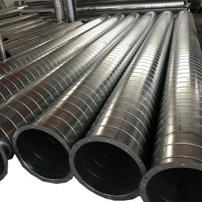 China Industrial Wholesale Stainless Steel Pipe Round Galvanized Pipe Spiral Copper Pipe for sale