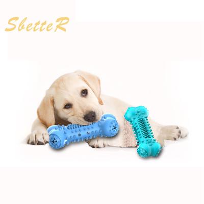 China SPT Viable Hot Sale Dog Teeth Cleaning Brush Stick Durable Teeth Cleaning Toothbrush Dog Chew Toy for sale