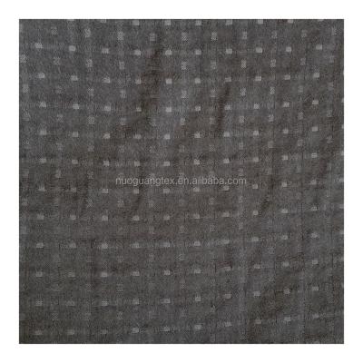 China 20D+26DX50D 109GSM Dobby Dot Super Soft Air Washed Microfiber Polyester Anti-Static Satin Silk Fabric for sale