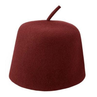 China Wholesale Picture Women Fashion 100% Wool Felt Hat Prayer Hat Arab Muslim Middle East Country for sale