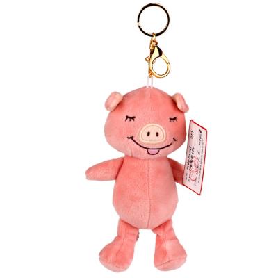 China Wholesale Mini Teddy Bear Bow Tie Doll Cartoon Doll Head Chain Pendant Cute Toy Anti-Decubitus Short Bag for sale