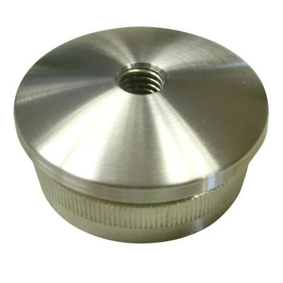 China STAINLESS STEEL standard size 304/316/316L/2205 stainless steel pipe threaded end cap and tube cover for sale