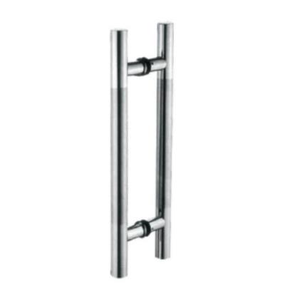 China Modern Stainless Steel H Push Pull Door Handle for sale