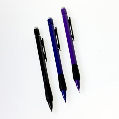 China Writing Plastic Automatic Mechanical Pencil Pencil with Eraser on Topper Press Action Pencils for sale