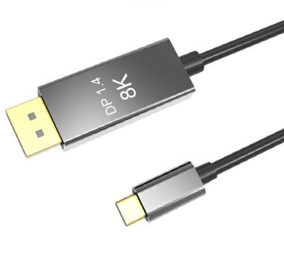 China 8K Thunderbolt Type C to DisplayPort 1.4/ Alloy Connector for sale