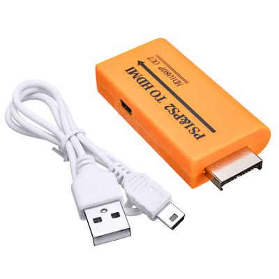 China PS1 PS2 to HDMI Converter Adapter HD 1080P Audio Video Converter Adapter with 3.5mm Audio Output Convert HDMI Display Mode. for sale