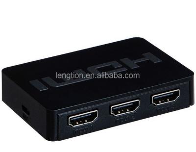 China 3 Smart HDMI Port Switch / Switcher With IR Radio Remote No Need Power Supply / for sale