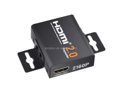 China HDMI 2.0 Repeater 4K 2160P 60Hz 18Gbps Booster Support 3D 1080P HDMI Signal Amplifier Female To 40M / 40M Female for sale